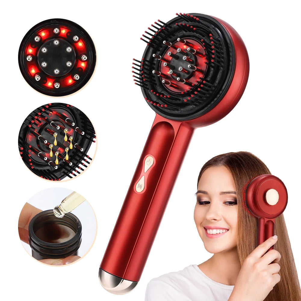 Cleanalux Halo — Brosse Lumière Cuir Chevelu