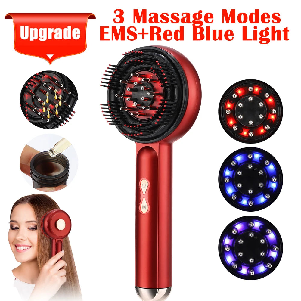 Cleanalux Halo — Brosse Lumière Cuir Chevelu